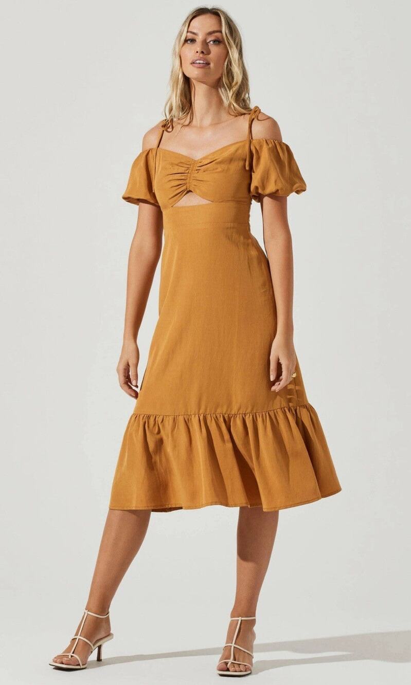 ASTR The Label Aleda Midi Dress - XS